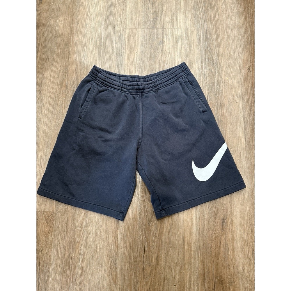 Nike Athletic Drawstring Running Training Shorts Mens Size Medium‎ Large Blue